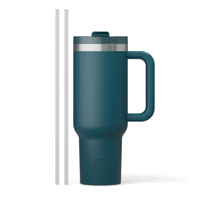 Termo RTIC Road Trip 40 oz con Interior Cerámico | Gran Capacidad | Sabor Puro | 24h Frío/6h Caliente