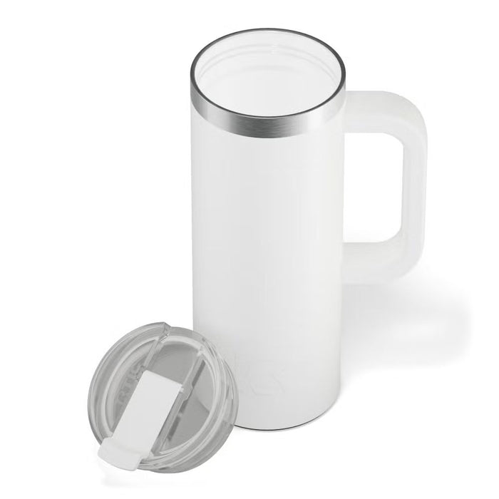 Taza de Viaje RTIC 20 oz con Interior Cerámico | 100% Antiderrame | Sabor Auténtico por Horas