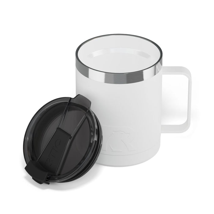 Taza RTIC 12 oz con Interior Cerámico | Sabor Puro | 6h Caliente/12h Frío | Para Café Premium