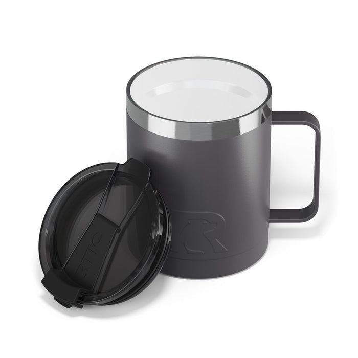 Taza RTIC 12 oz con Interior Cerámico | Sabor Puro | 6h Caliente/12h Frío | Para Café Premium