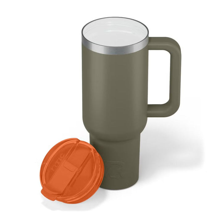 Termo RTIC Road Trip 40 oz con Interior Cerámico | Gran Capacidad | Sabor Puro | 24h Frío/6h Caliente